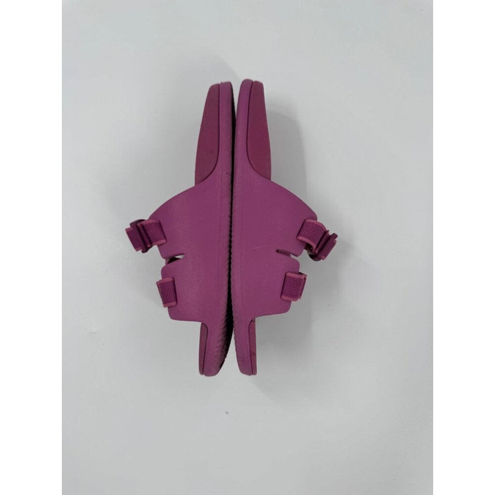 Chaco Kids Chillos Outskirt Fuchsia Slide Sandals K5 Durable Rubber Sole Casual - Picture 7 of 10